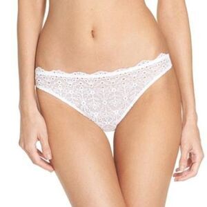 NWT FREE PEOPLE Intimately St Tropez Tanga Undie Yellow S